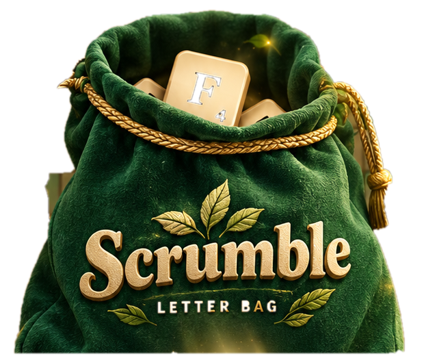 Scrumble letter bag